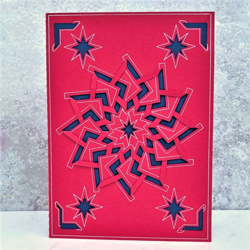 Red Starburst card