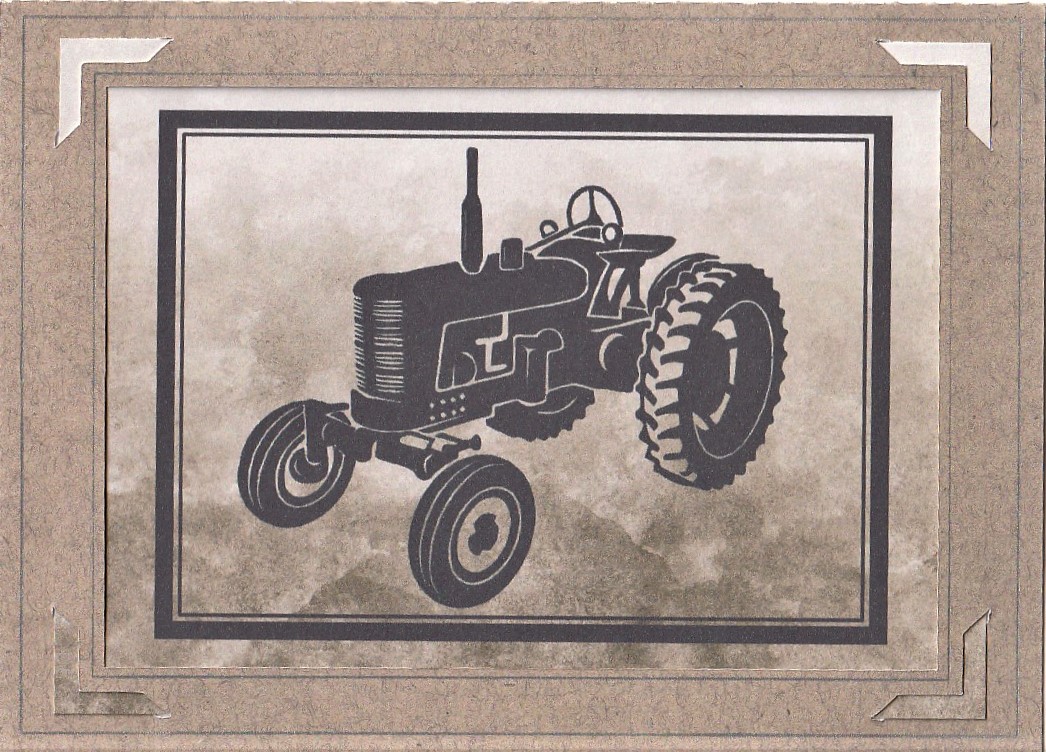 Tractor 1 Insert Card